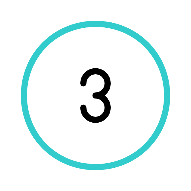 The number Three, animated